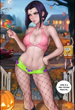 O Halloween da Ravena – Cartoon – HQ em Português