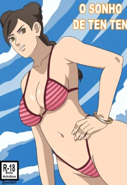 O Sonho Pervertido de Ten Ten – Hentai – Quadrinho Completo