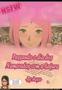 Passando o dia dos namorados com a Sakura – Peitões – Sexo em Desenho