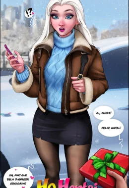 Presente de Natal da Elsa – HQ Pornô – Completo