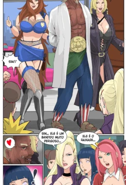 Raikage na delegacia das kunoichis – Peitões – Completo