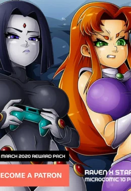 Ravena x Estelar – Cartoon – Desenho de Sexo