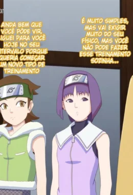 Treinamento especial na casa Hyuga – Sexo Grupal – Sexo em Desenho