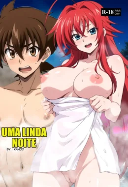 Uma Noite de Amor com Rias – HQ Hentai – Completo