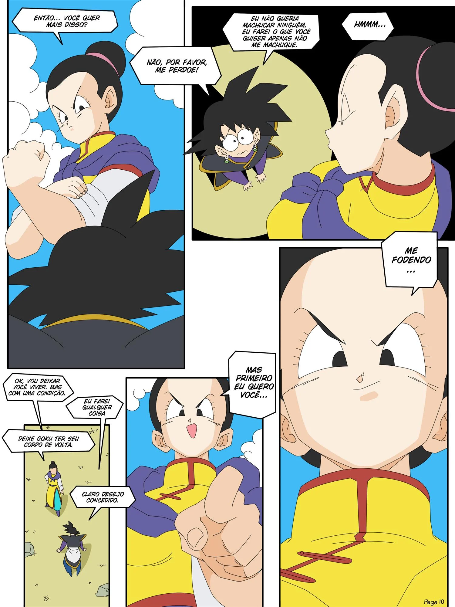 A ambição de Zamasu – hentai sem censura – Desenho Erótico A ambição de Zamasu – hentai sem censura – Desenho Erótico