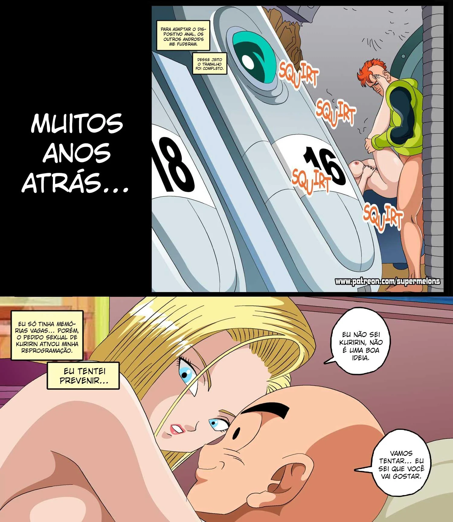 A armadilha da Andróide 18 – Yuri – Versão PT-BR