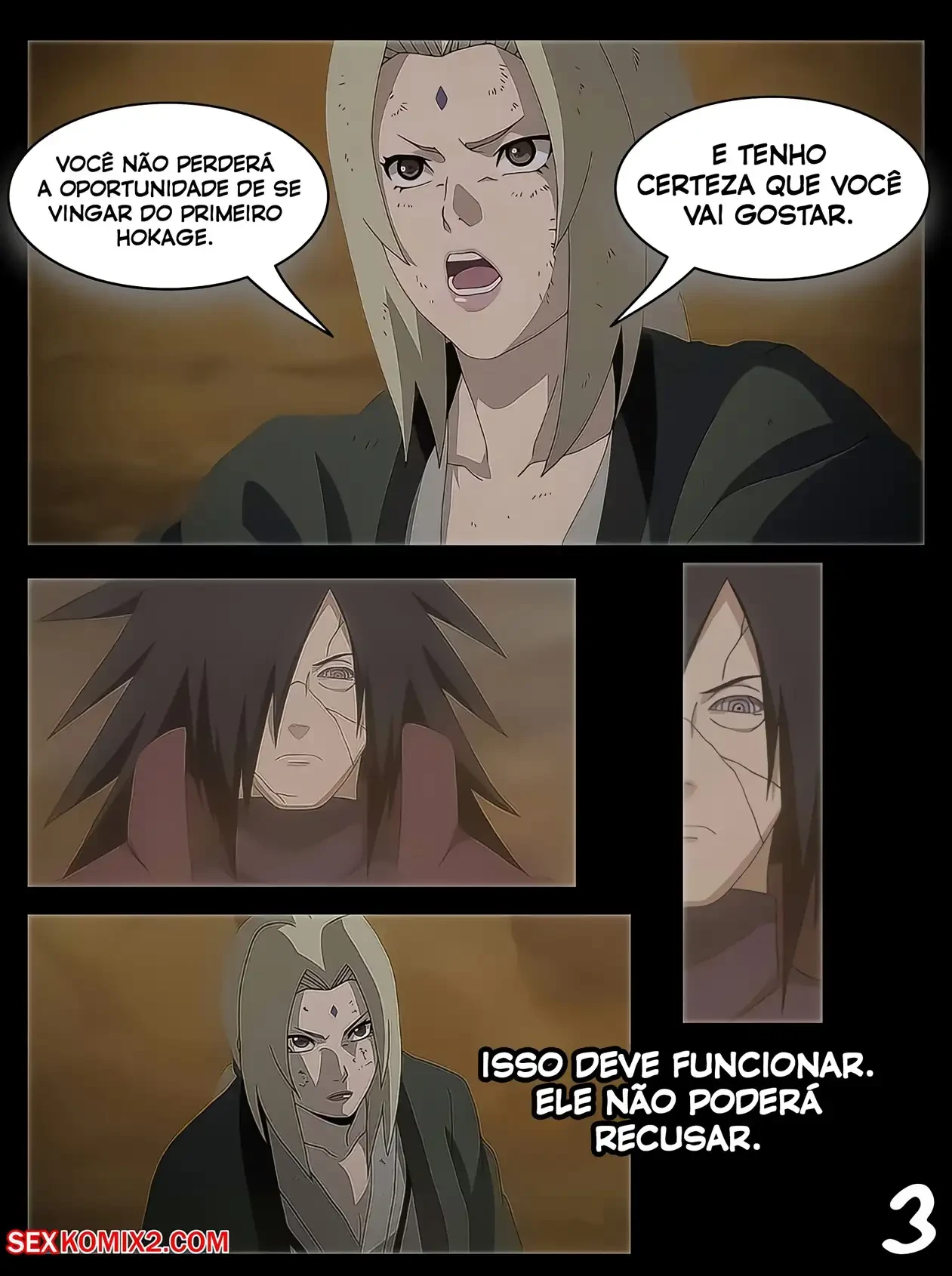 A Armadilha das Kunoichis – tsunade hentai – Versão Traduzida