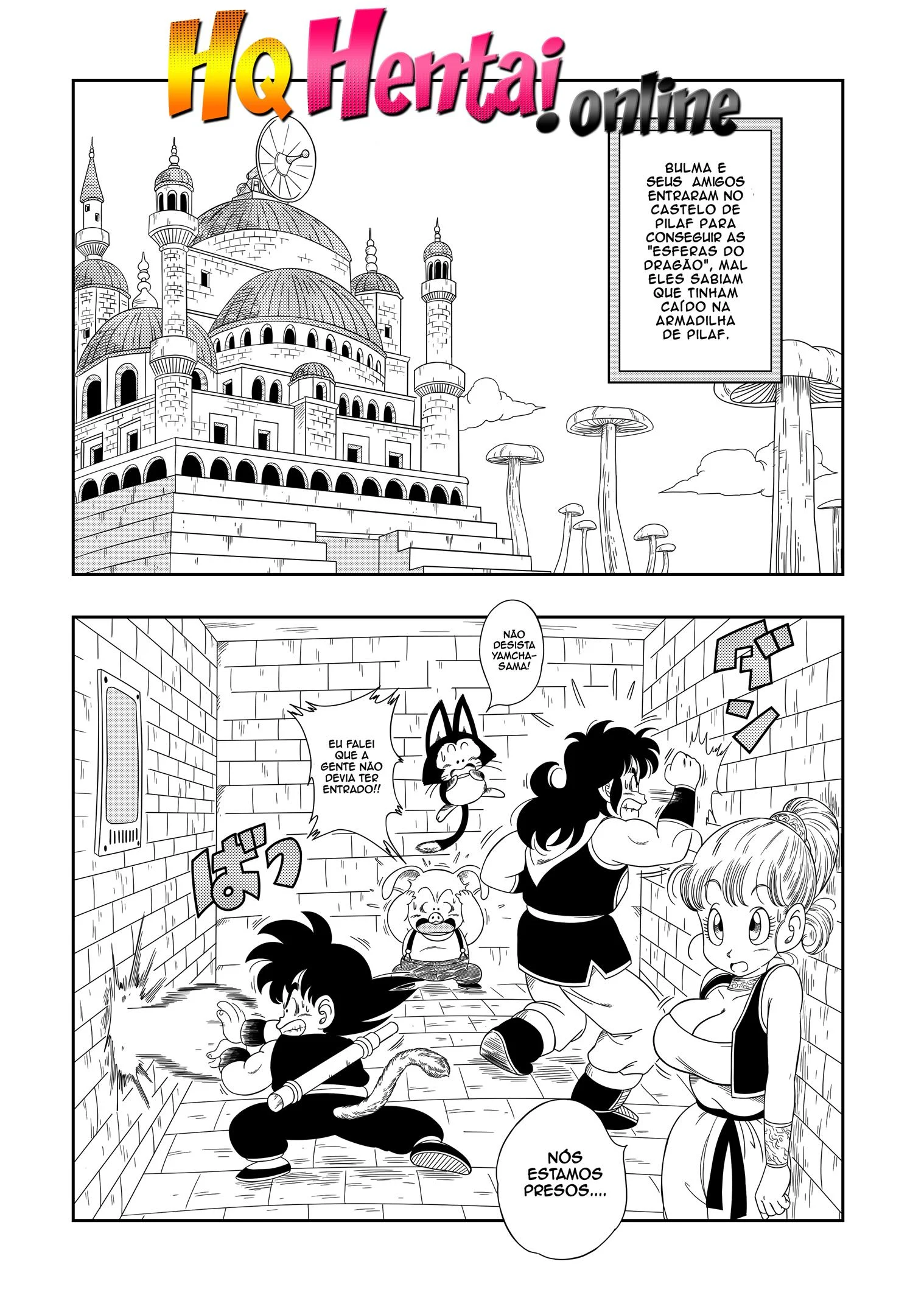 A armadilha de Pilaf – Bulma Hentai – Versão Nacional