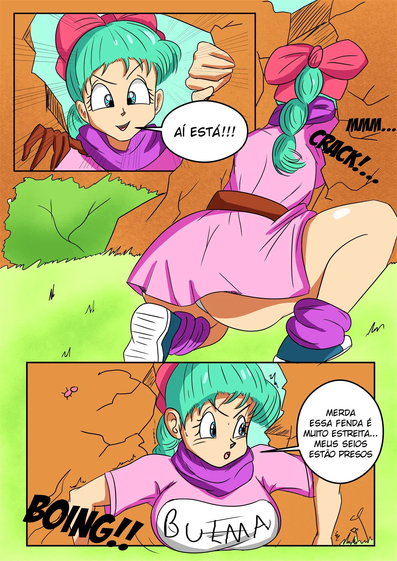 A aventura de Bulma – Bulma Hentai – Desenho Erótico