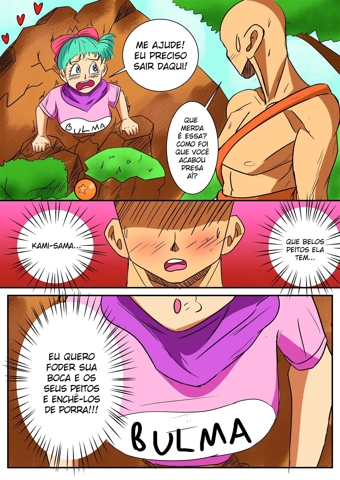 A aventura de Bulma – Bulma Hentai – Desenho Erótico
