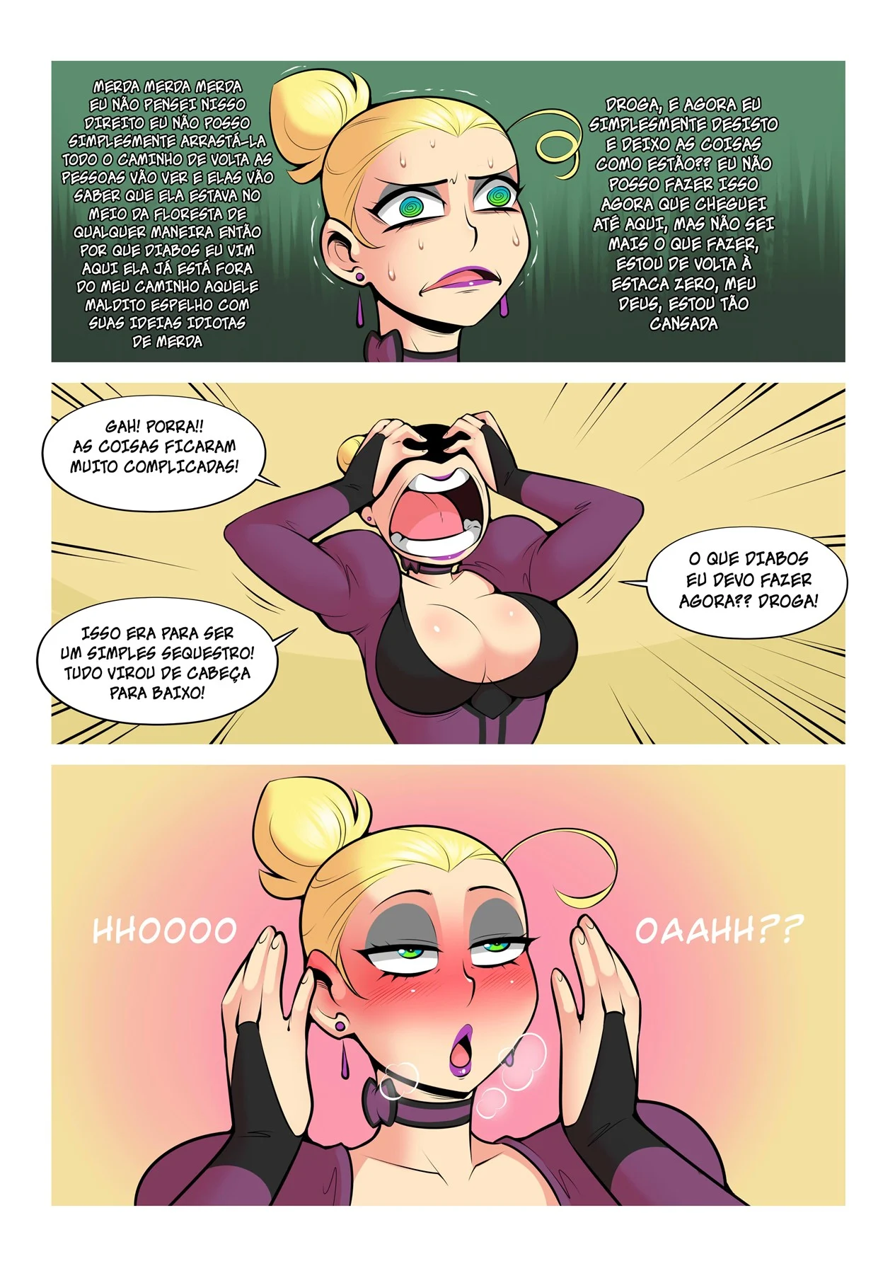 A Aventura Pervertida da Branca de Neve – Yuri – Desenho Erótico