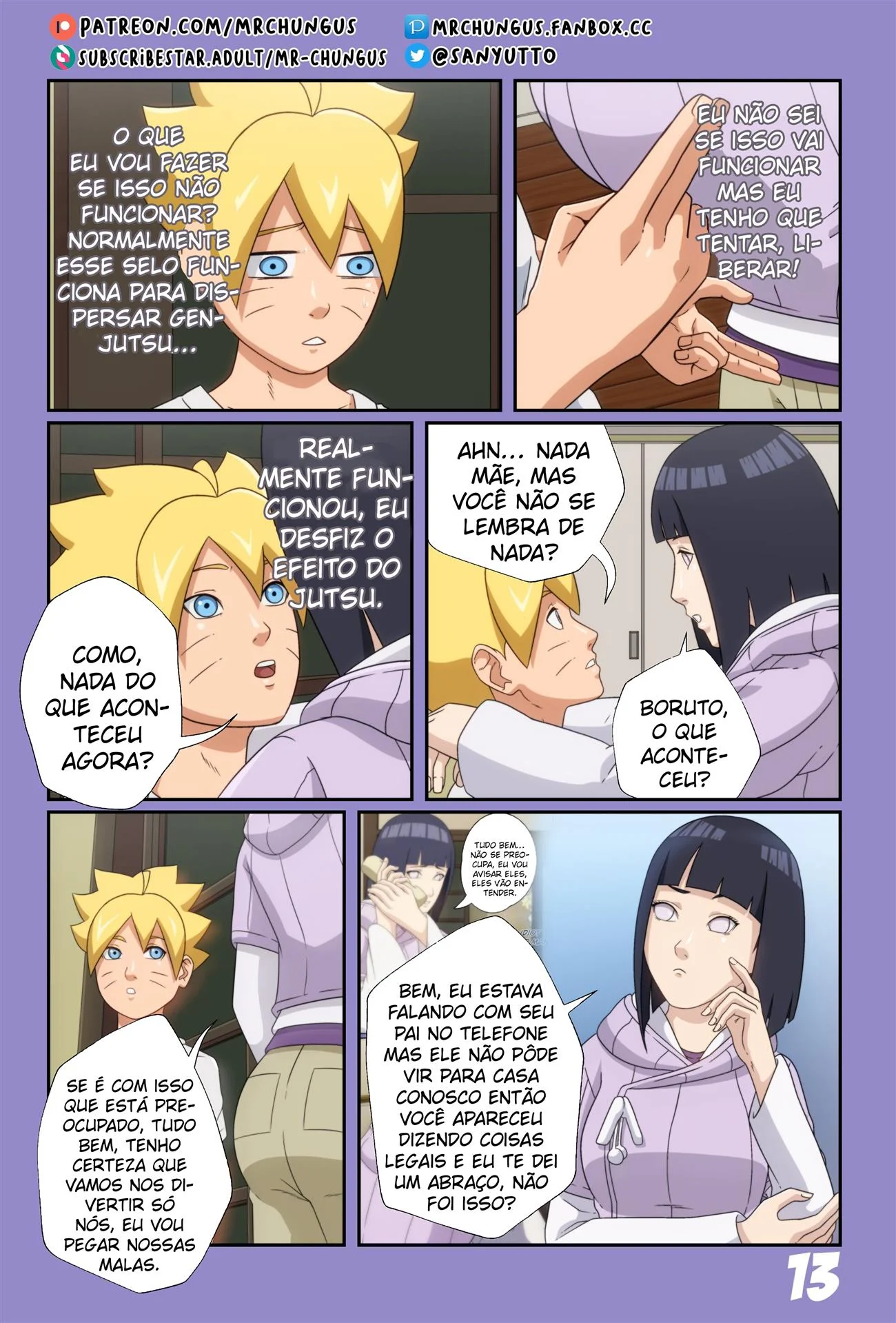 A aventura pervertida de Boruto 2 – Hentai – Sexo em Desenho
