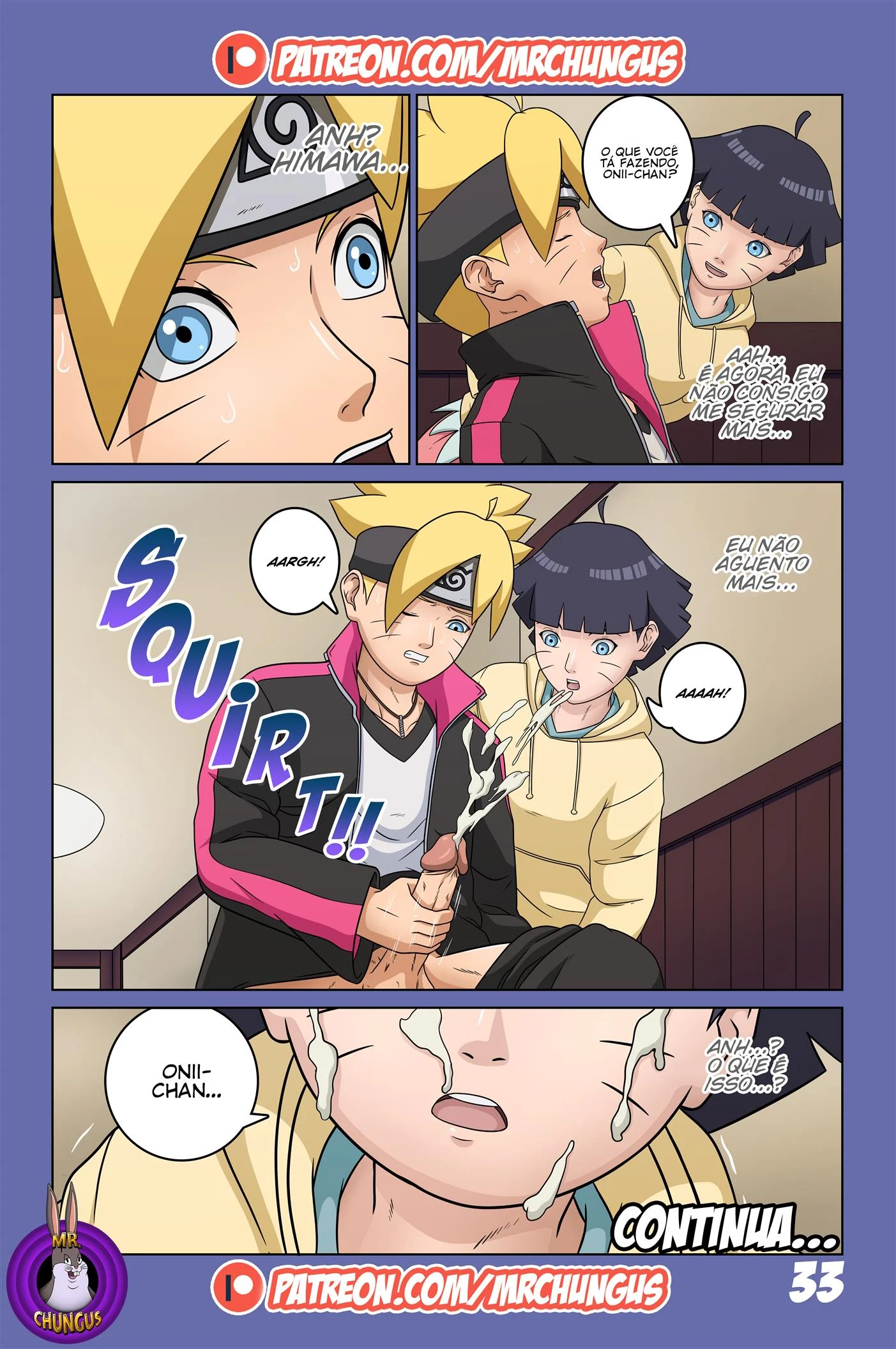 A aventura pervertida de Boruto – HQ Hentai – HQ em Português