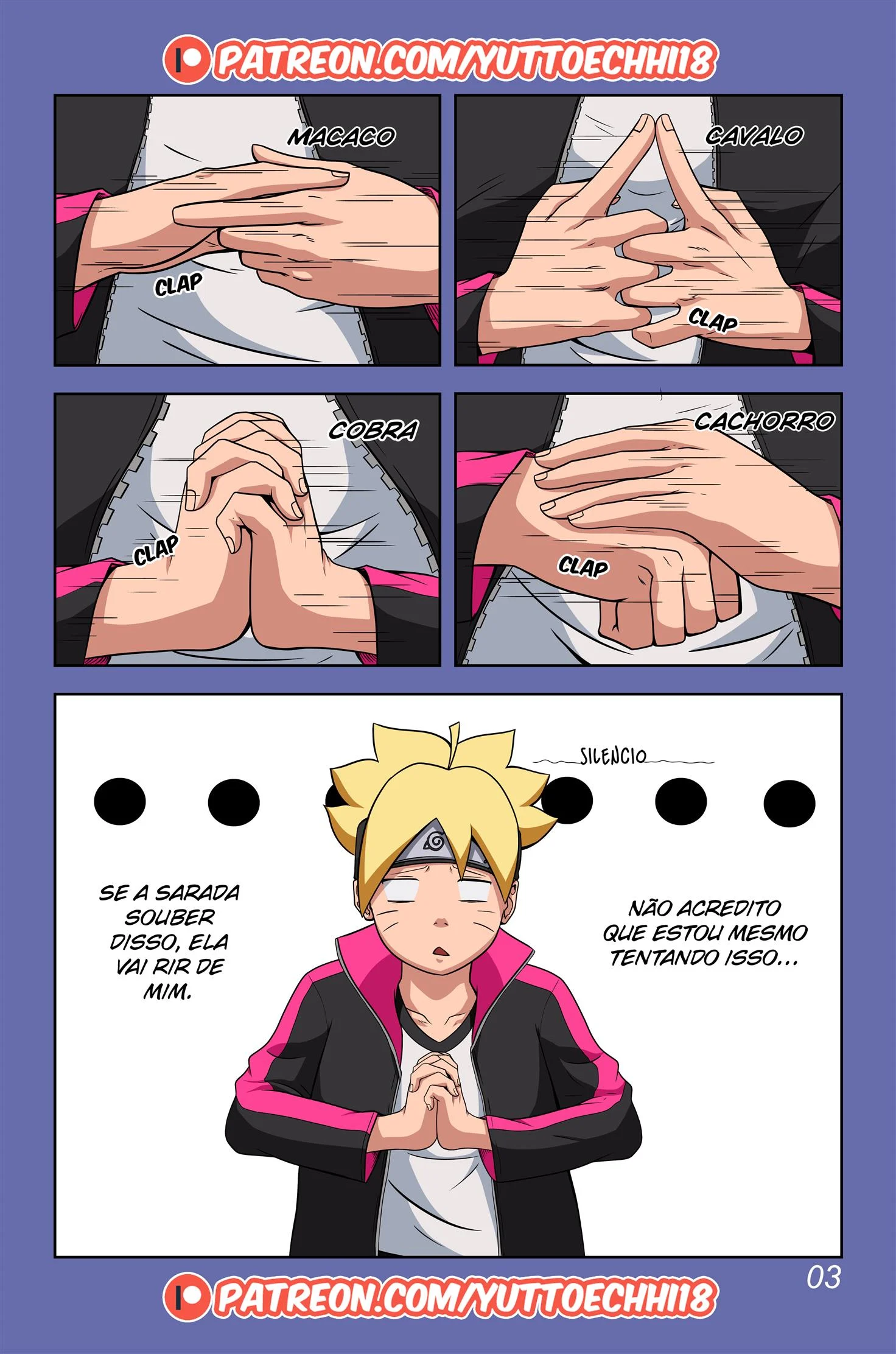 A aventura pervertida de Boruto – HQ Hentai – HQ em Português