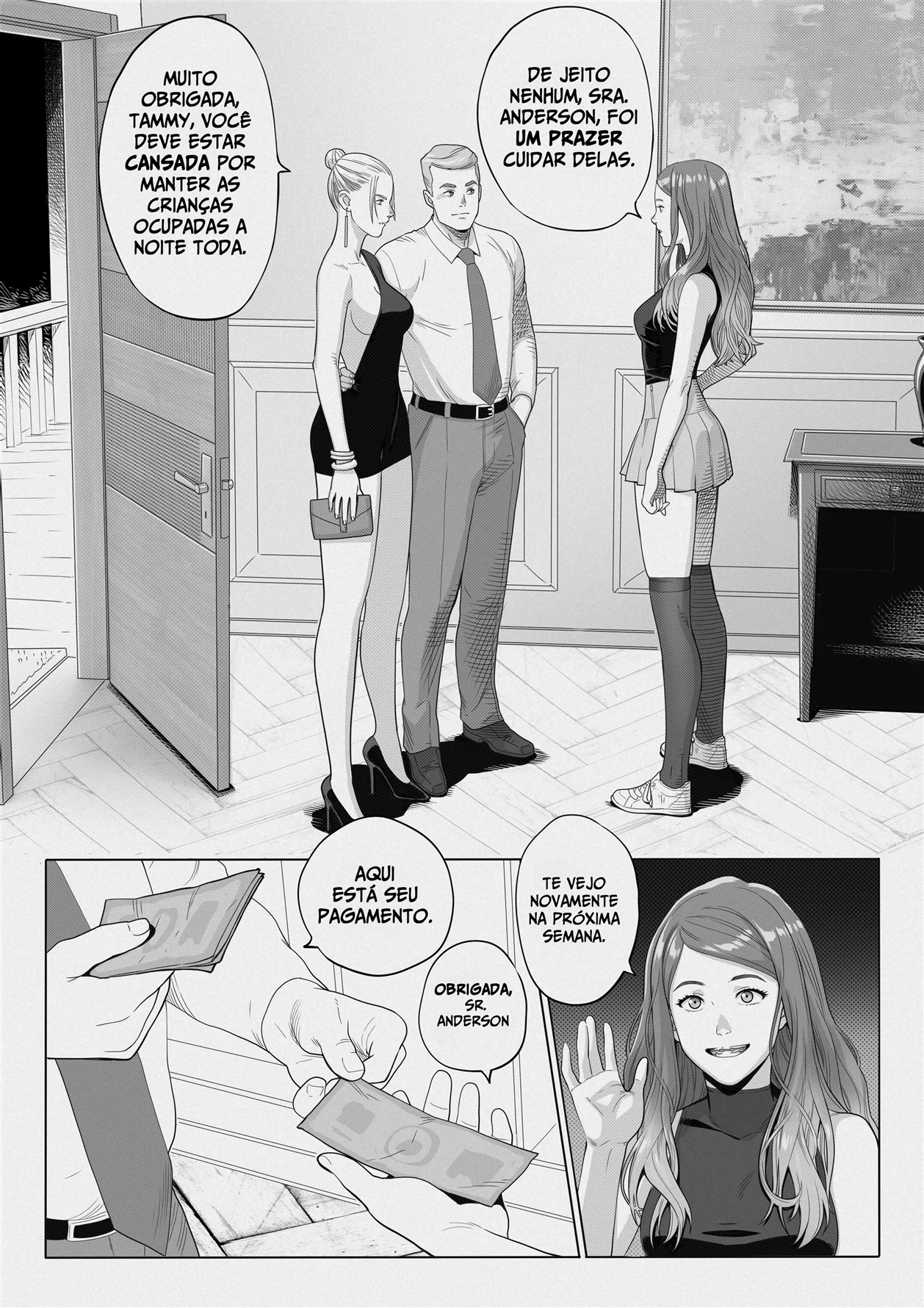 A Babá Tammy – Cartoon – Sexo em Desenho A Babá Tammy – Cartoon – Sexo em Desenho