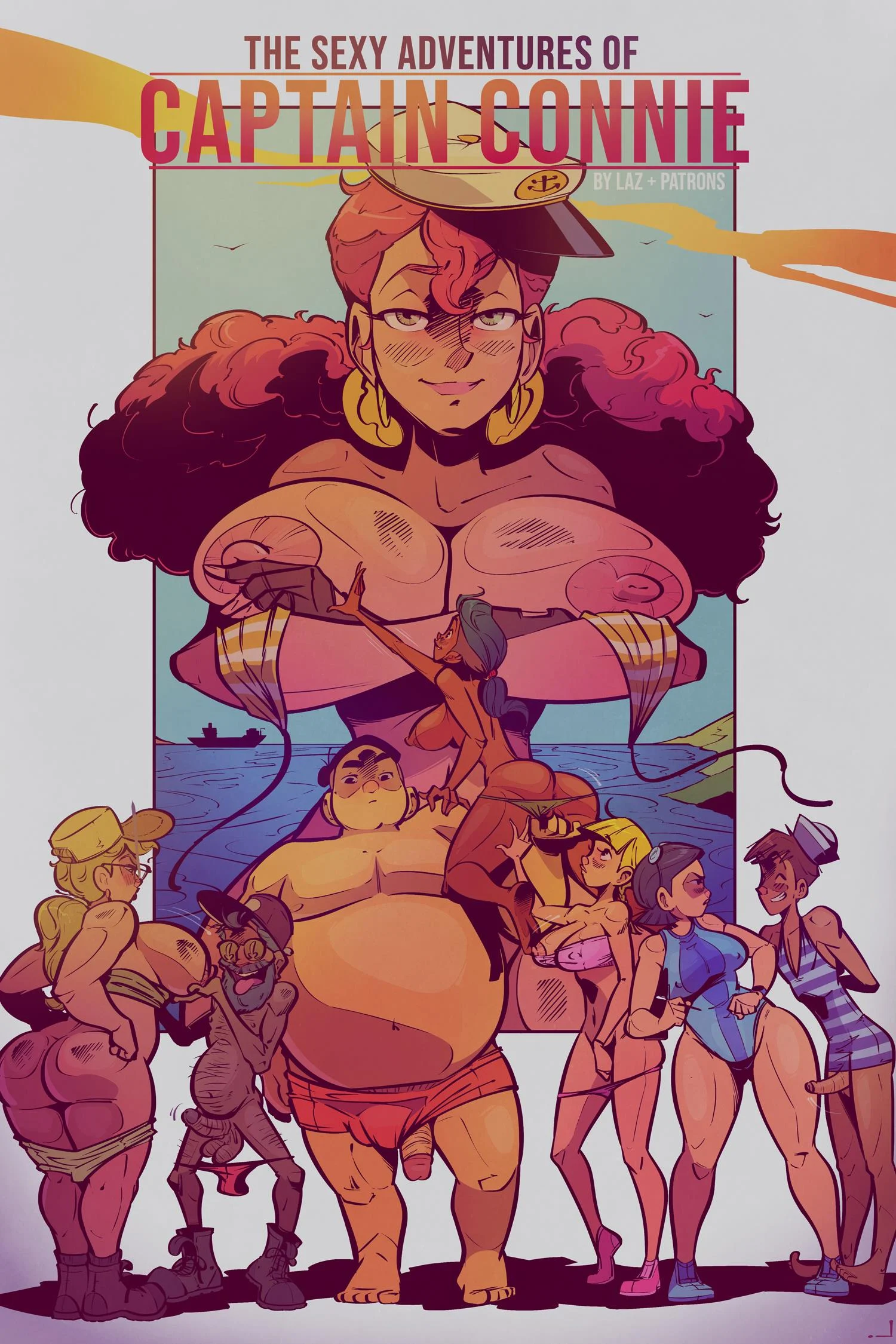 A Capitã Connie – Ruiva – HQ em Português