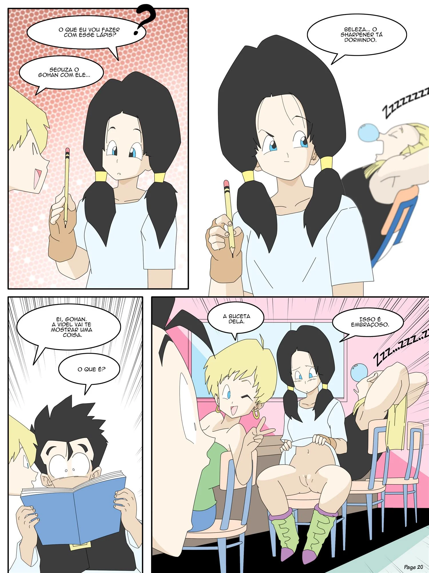 A chantagem de Videl – Espanhola – Sexo em Desenho A chantagem de Videl – Espanhola – Sexo em Desenho