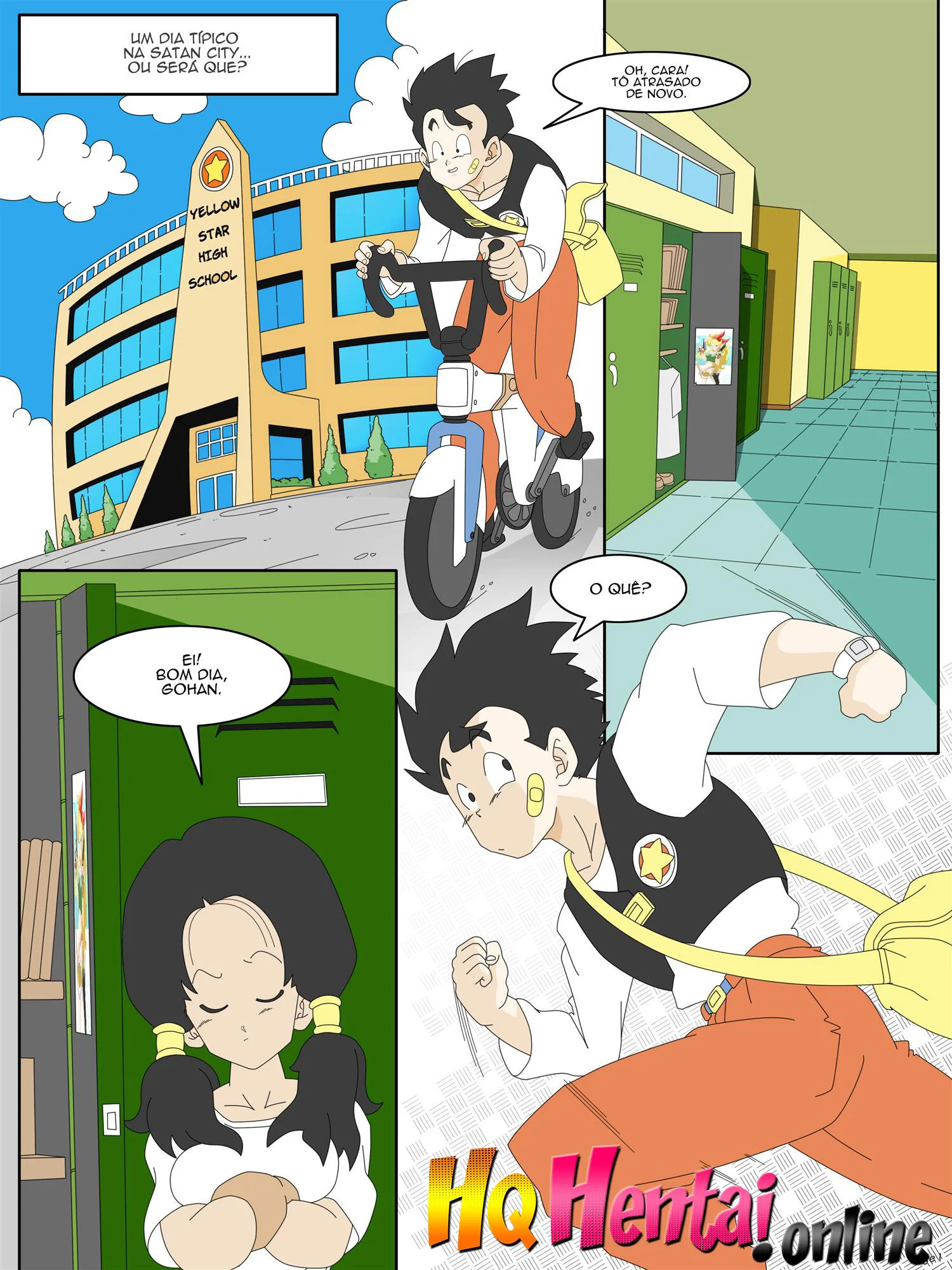 A chantagem de Videl – Espanhola – Sexo em Desenho