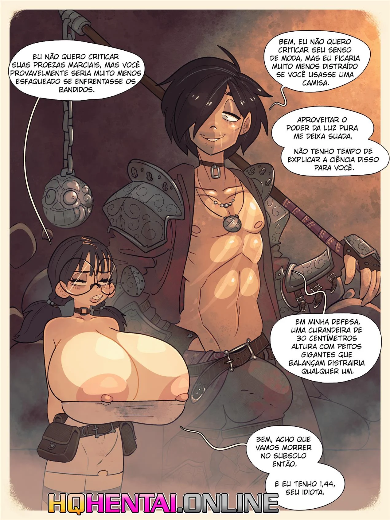 A Curandeira Peituda – Hq de Sexo – Atualizado