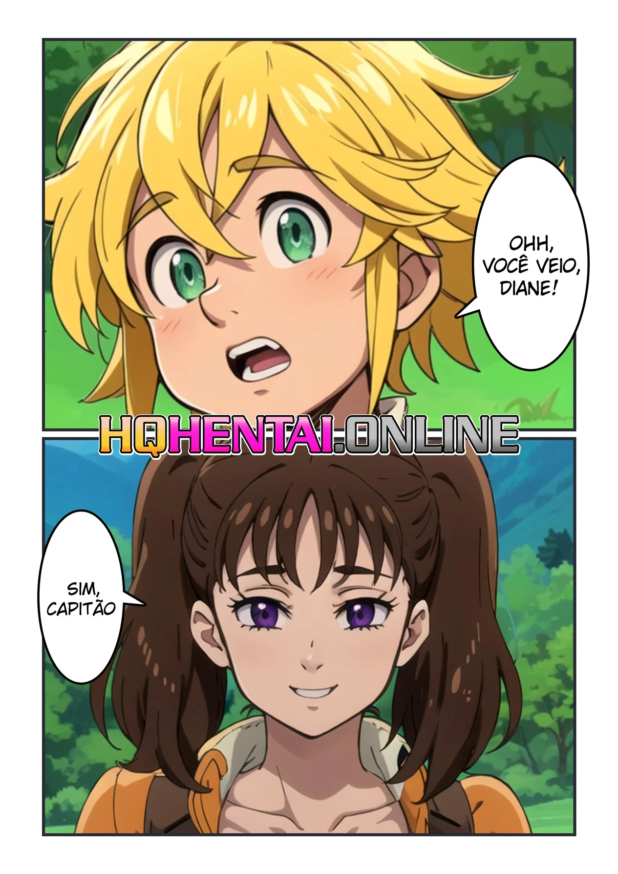 A Espanhola de Diane – HQ Hentai – Atualizado