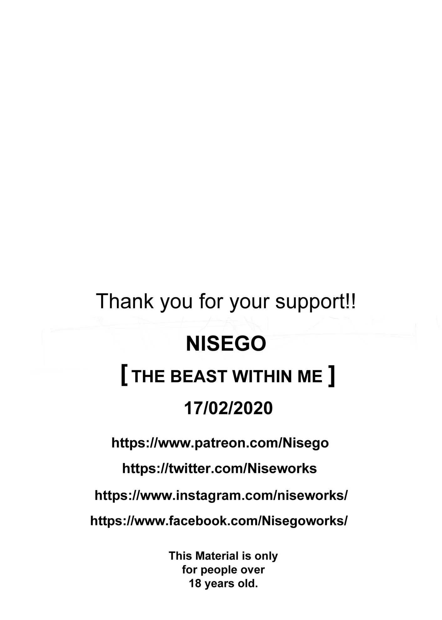 A fera interior de Mutano – Quadrinhos Eróticos – Versão Nacional