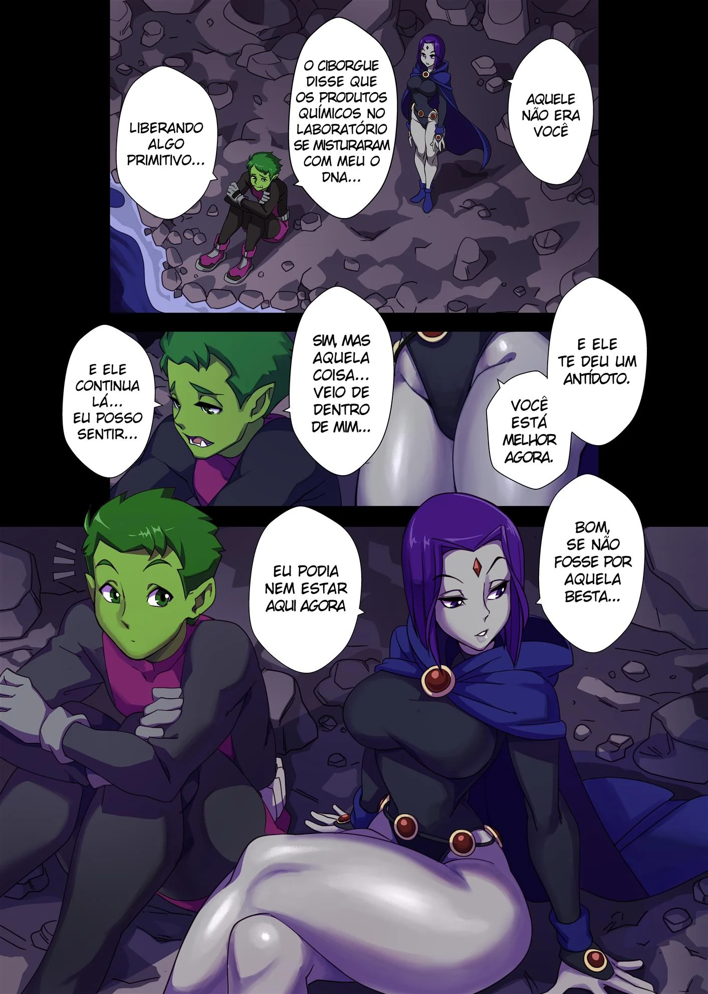 A fera interior de Mutano – Quadrinhos Eróticos – Versão Nacional