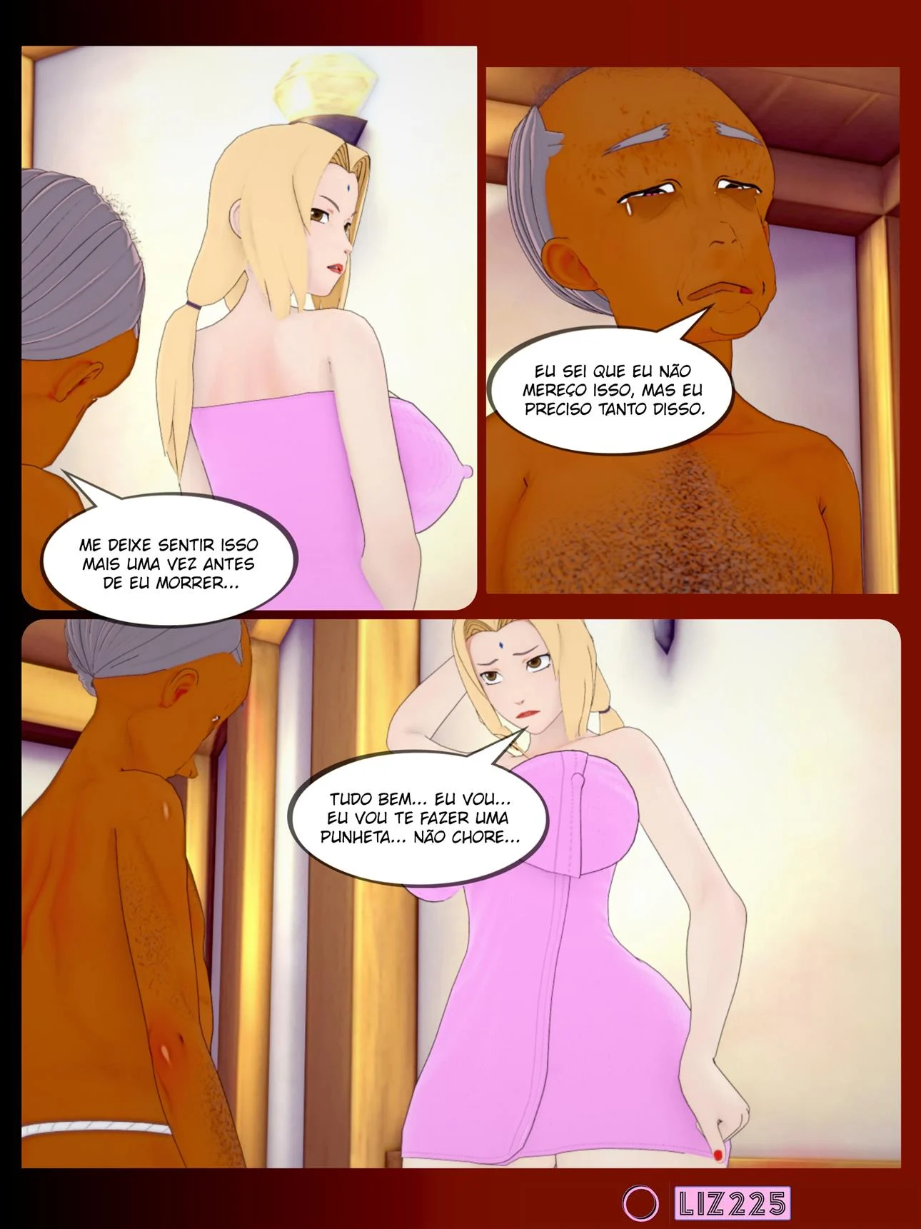 A história secreta de Naruto – Peitões – Desenho de Sexo