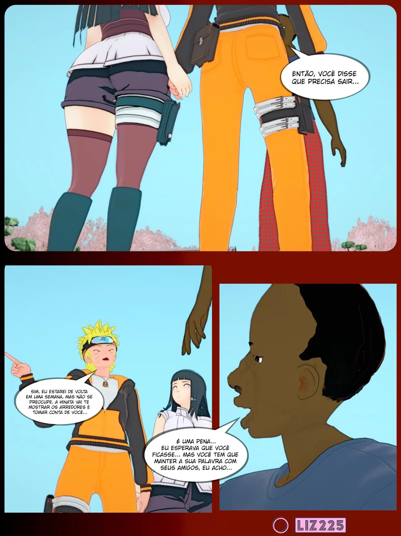 A história secreta de Naruto – Peitões – Desenho de Sexo