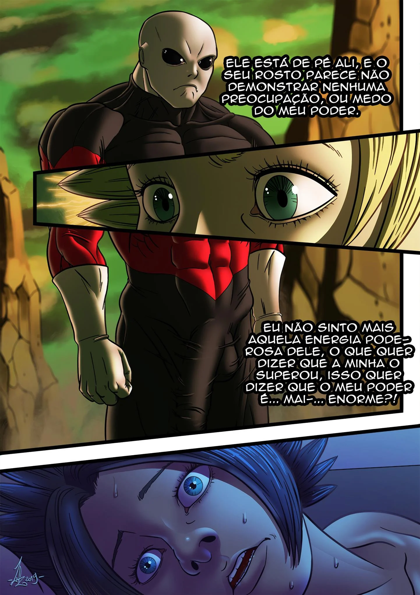 A inocência de Kale é tomada – Femdom – Desenho Erótico