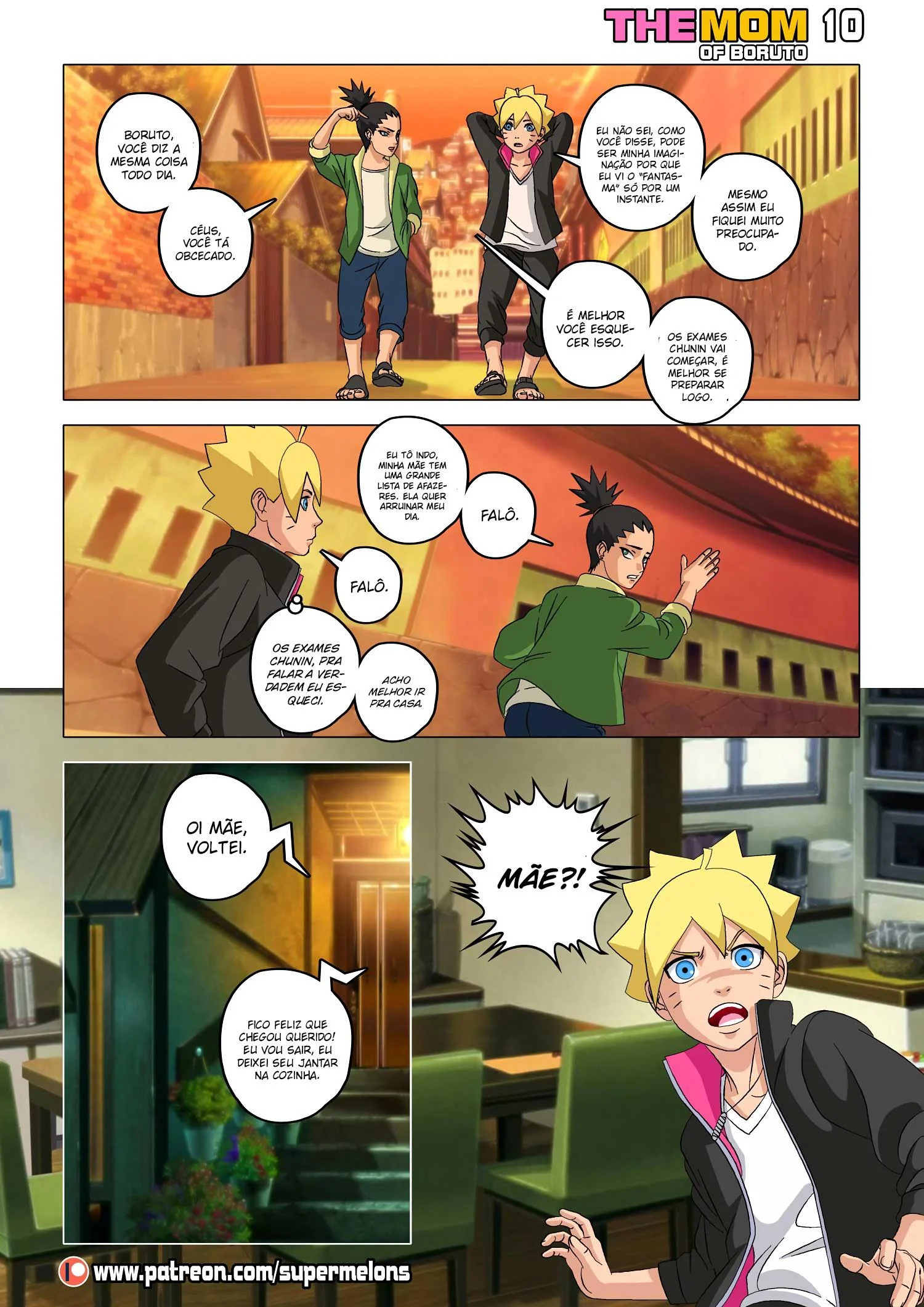 A mãe de Boruto – Prostituta – Versão PT-BR