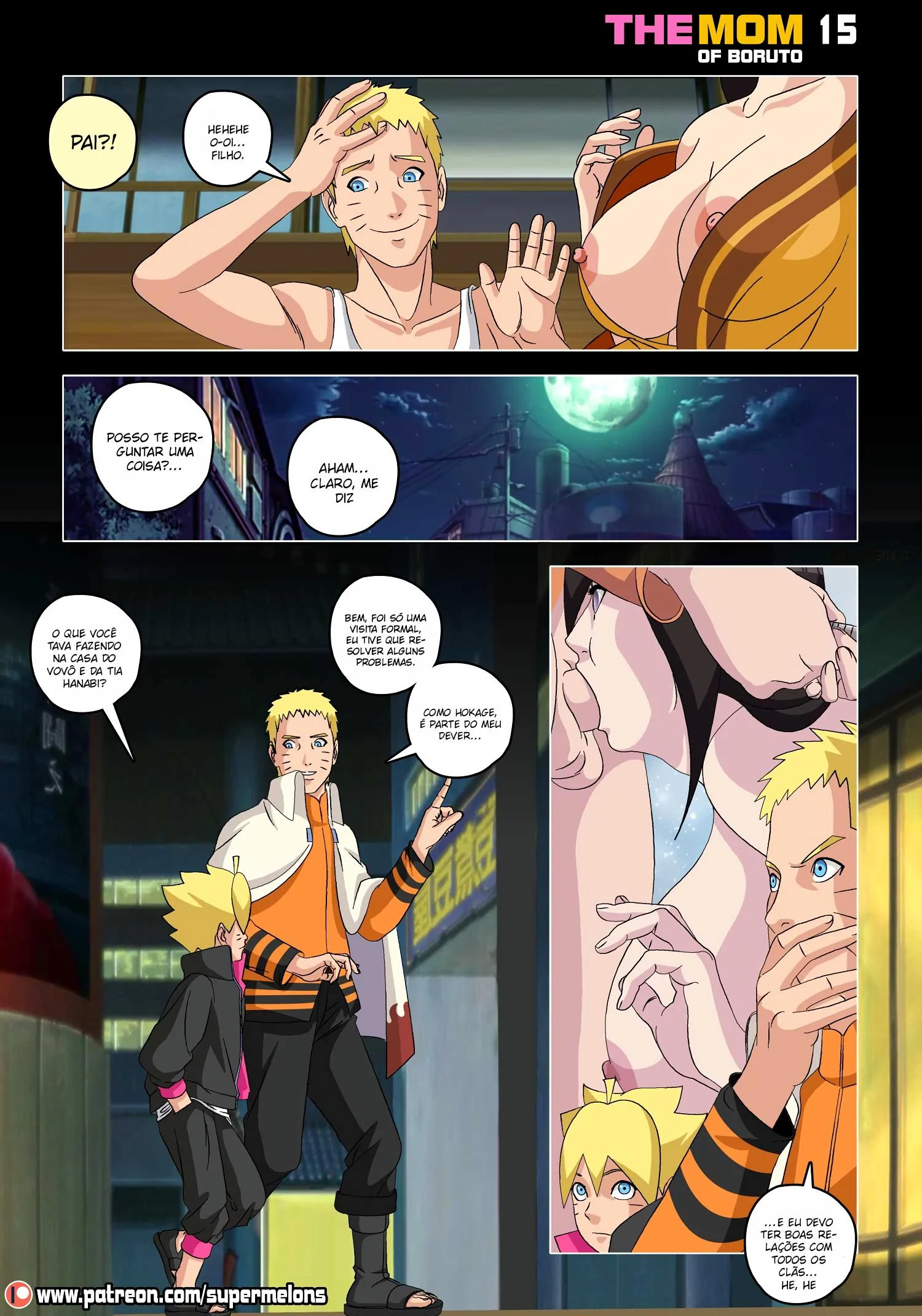 A mãe de Boruto – Prostituta – Versão PT-BR