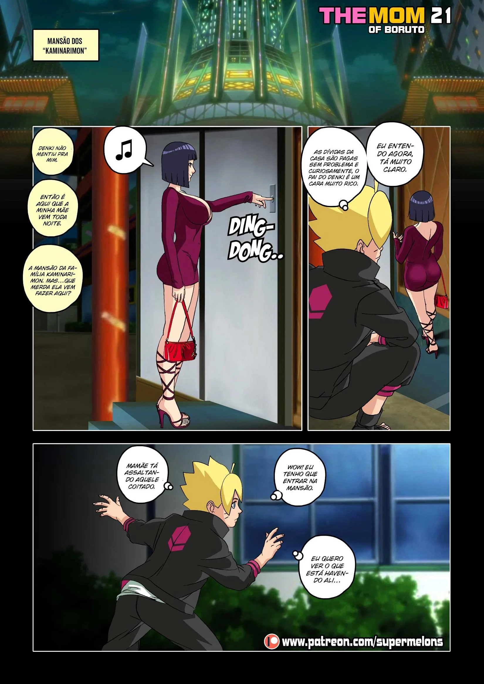 A mãe de Boruto – Prostituta – Versão PT-BR
