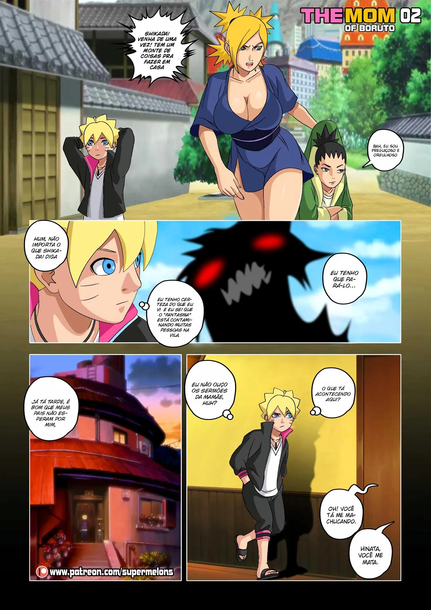 A mãe de Boruto – Prostituta – Versão PT-BR
