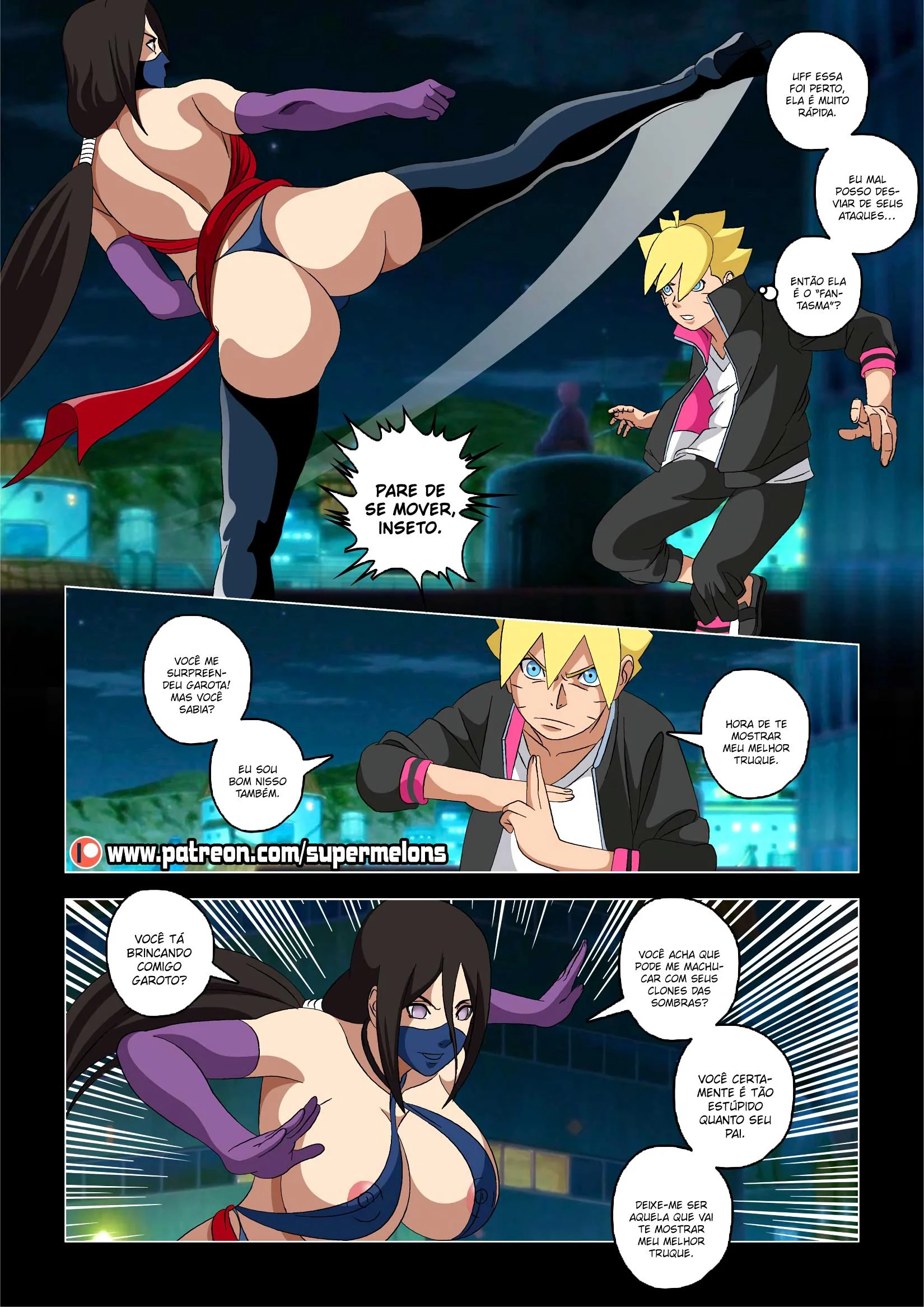 A mãe de Boruto – Prostituta – Versão PT-BR