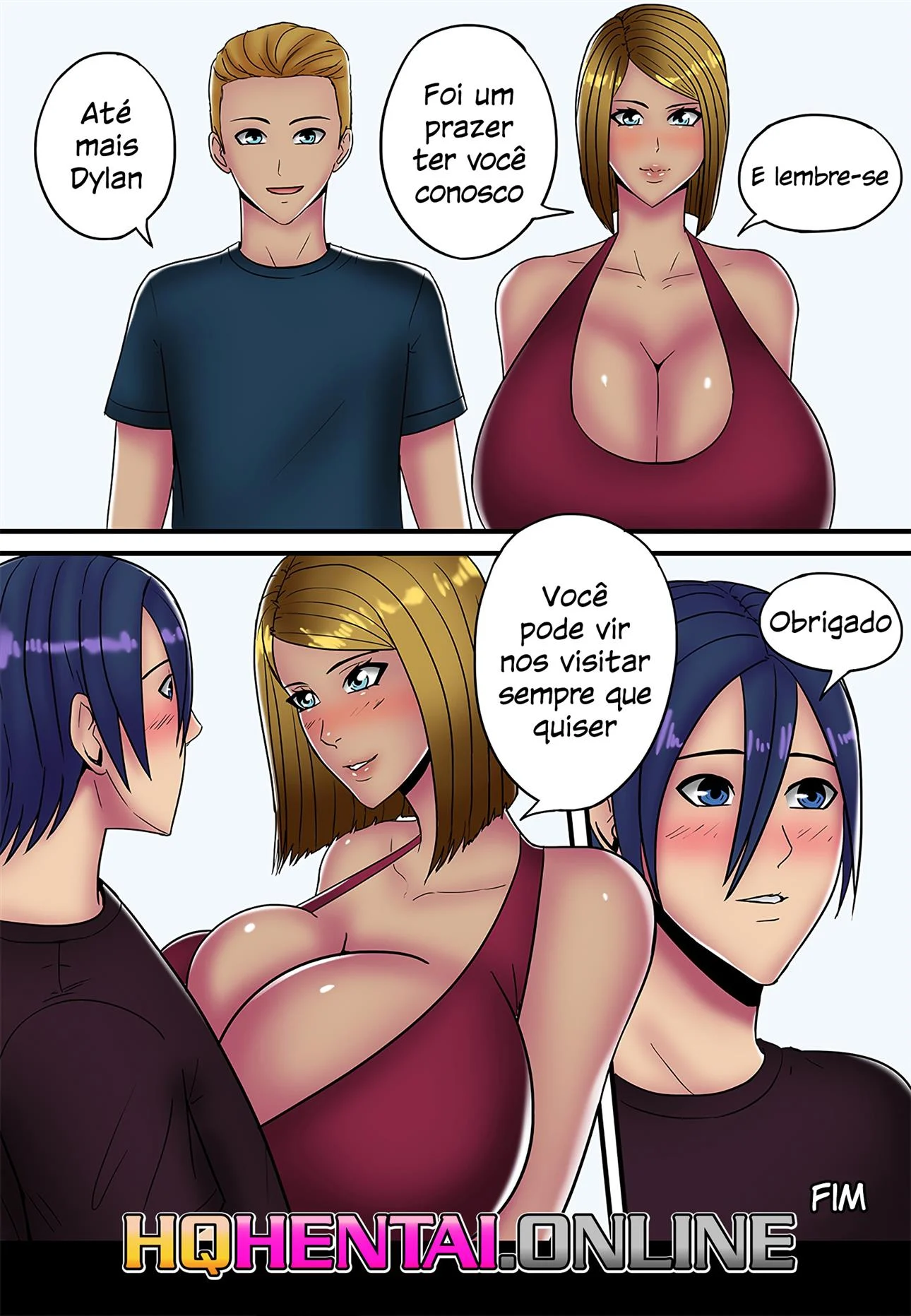 A mãe do meu amigo – Gozando Dentro – Versão Traduzida