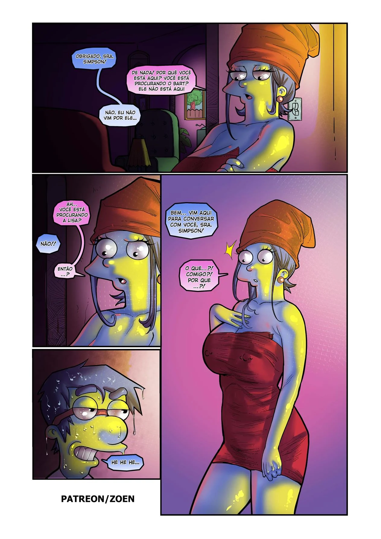 A mãe do meu melhor amigo 2 – HQ Pornô – Português do Brasil