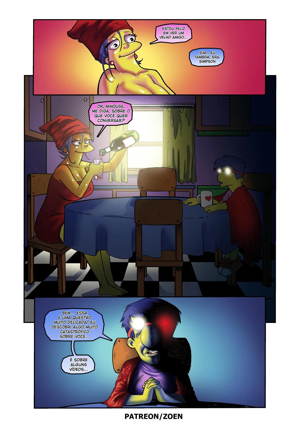 A mãe do meu melhor amigo 2 – HQ Pornô – Português do Brasil