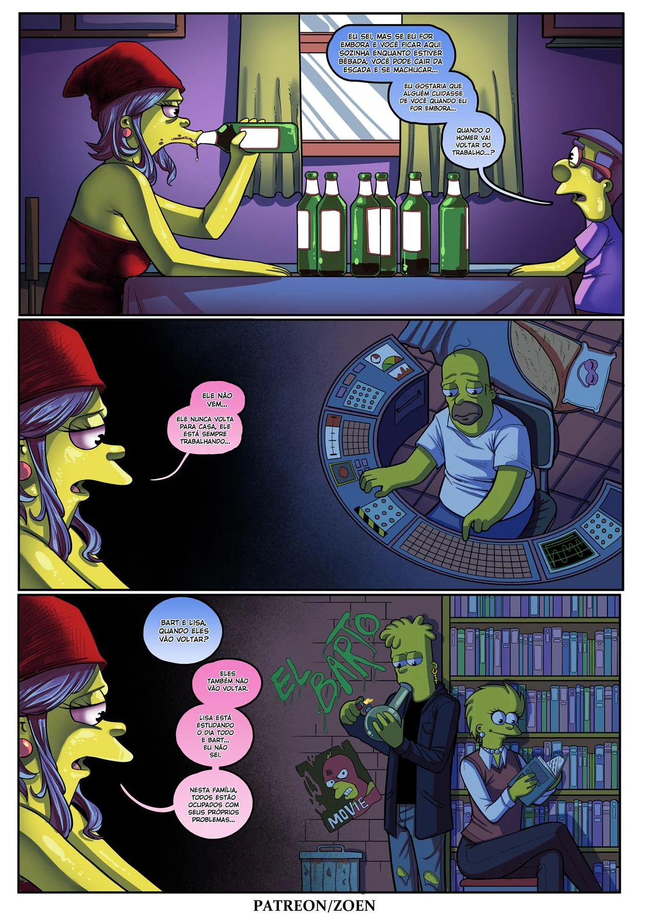 A mãe do meu melhor amigo 2 – HQ Pornô – Português do Brasil