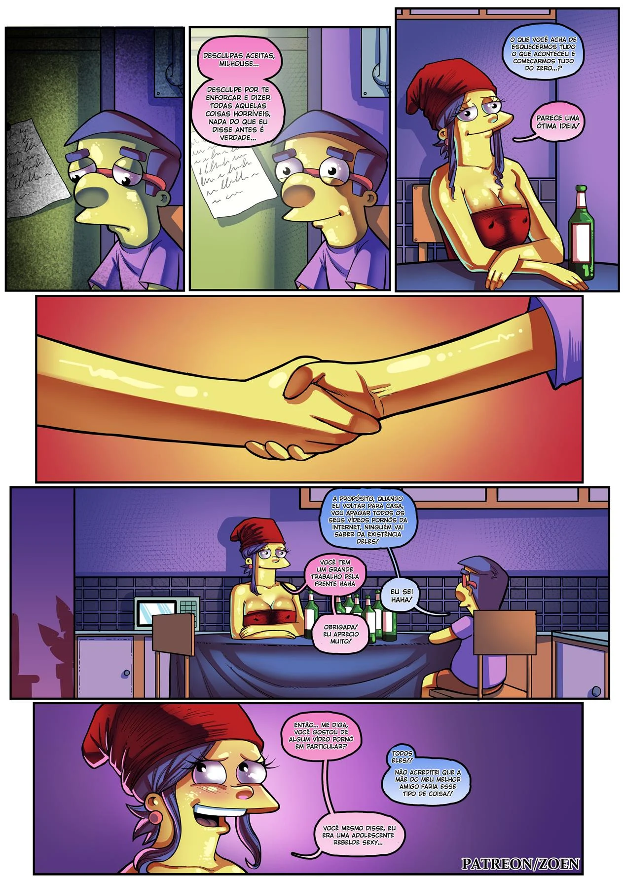 A mãe do meu melhor amigo 2 – HQ Pornô – Português do Brasil