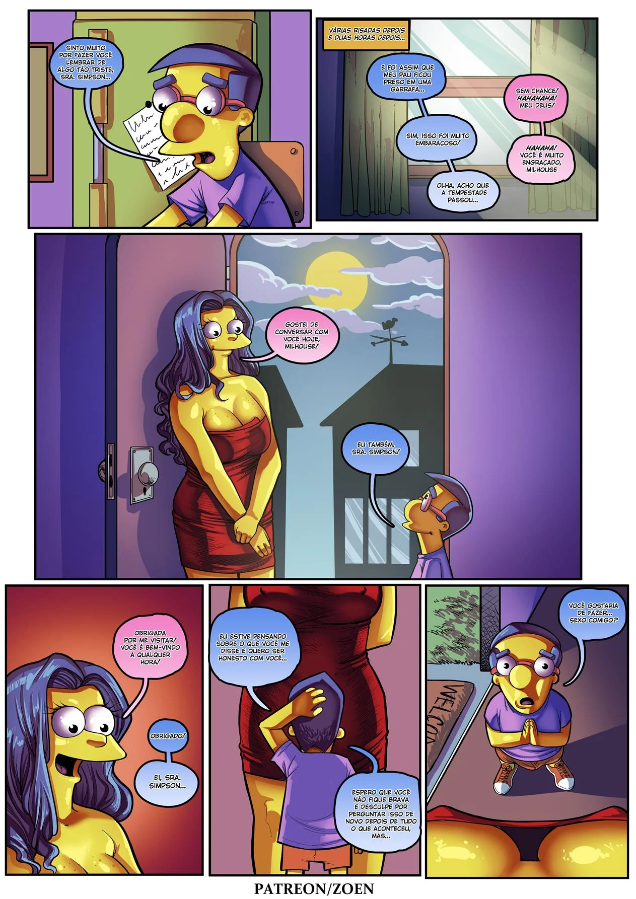 A mãe do meu melhor amigo 2 – HQ Pornô – Português do Brasil