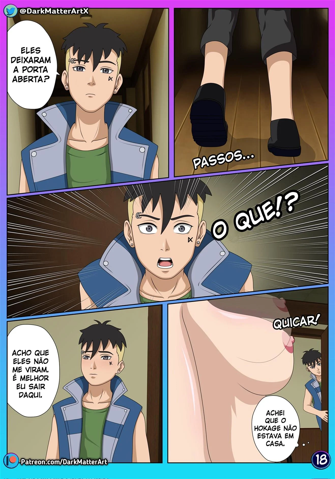 A missão secreta de Boruto – Incesto – Versão PT-BR