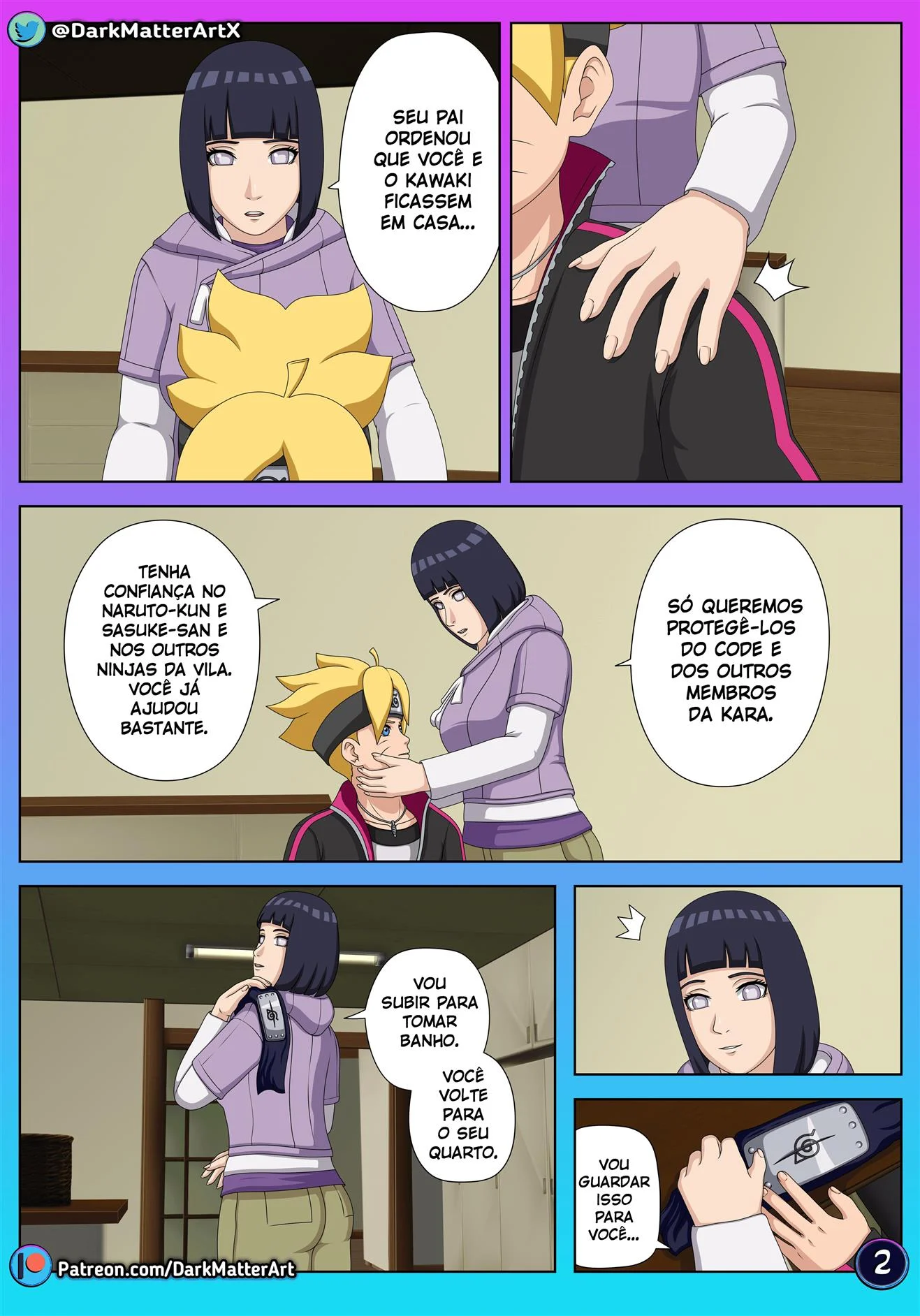 A missão secreta de Boruto – Incesto – Versão PT-BR