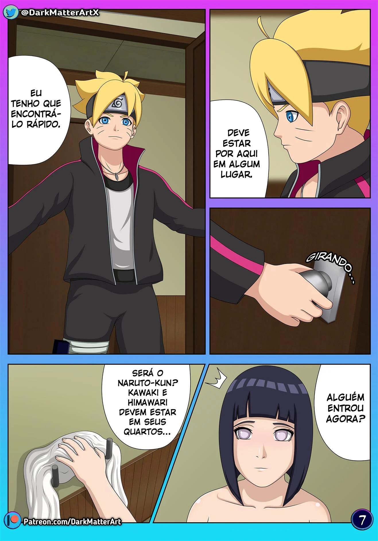 A missão secreta de Boruto – Incesto – Versão PT-BR