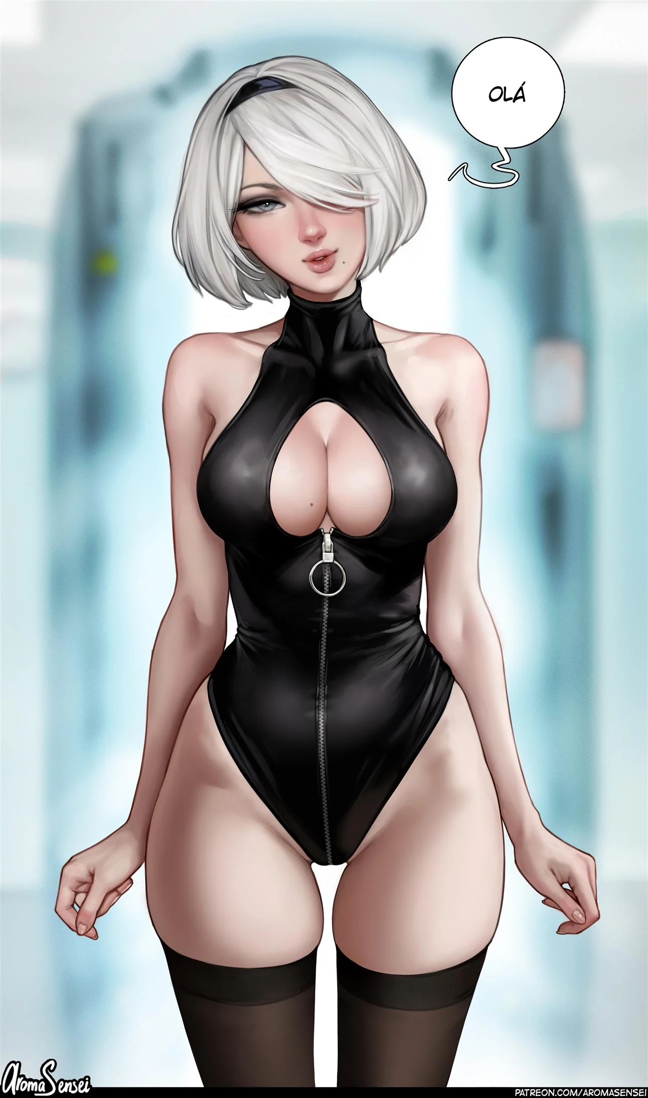 A nova secretária androide – Metroid Hentai – Atualizado