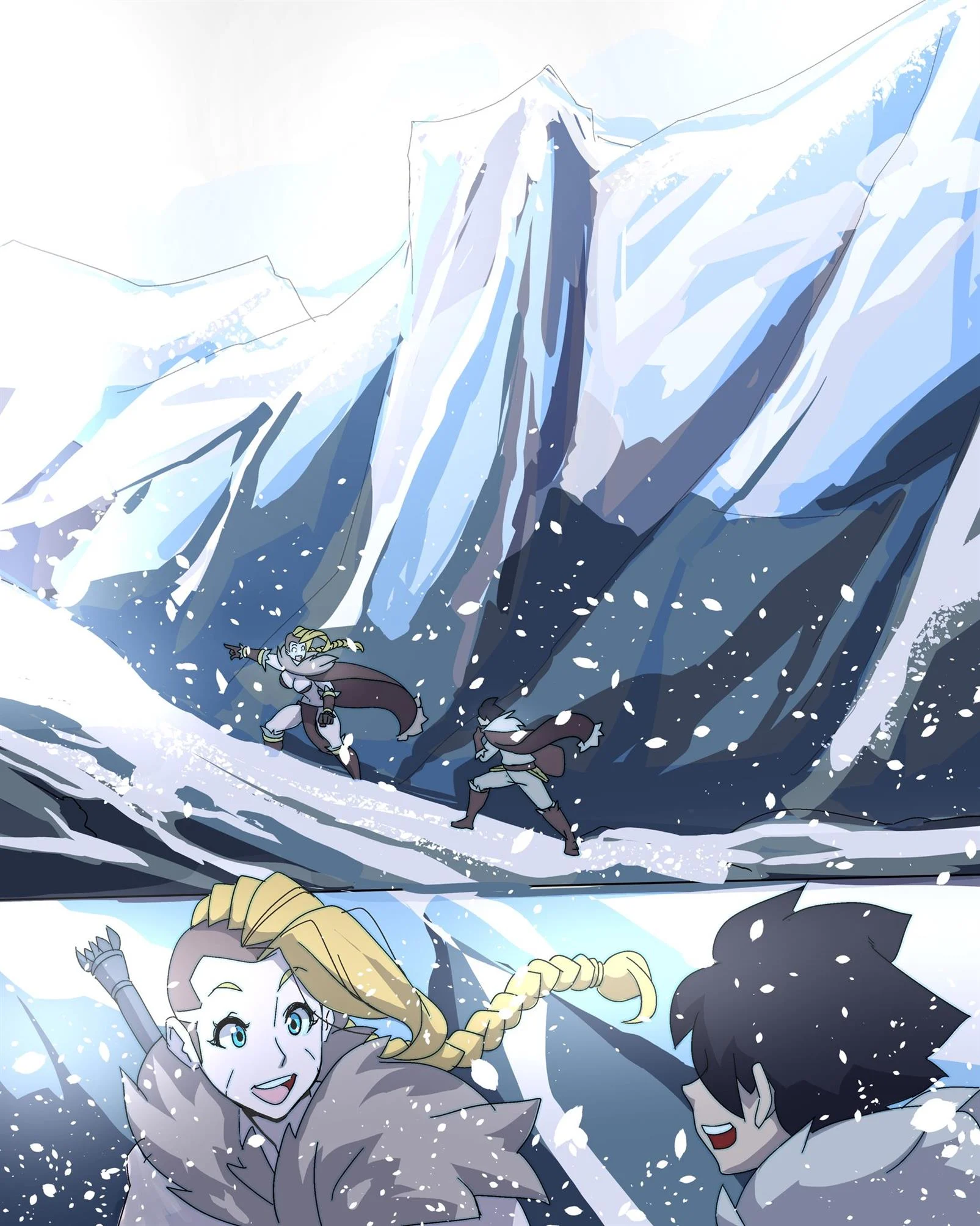 A primeira vez da caçadora virgem – Loira – Desenho Erótico