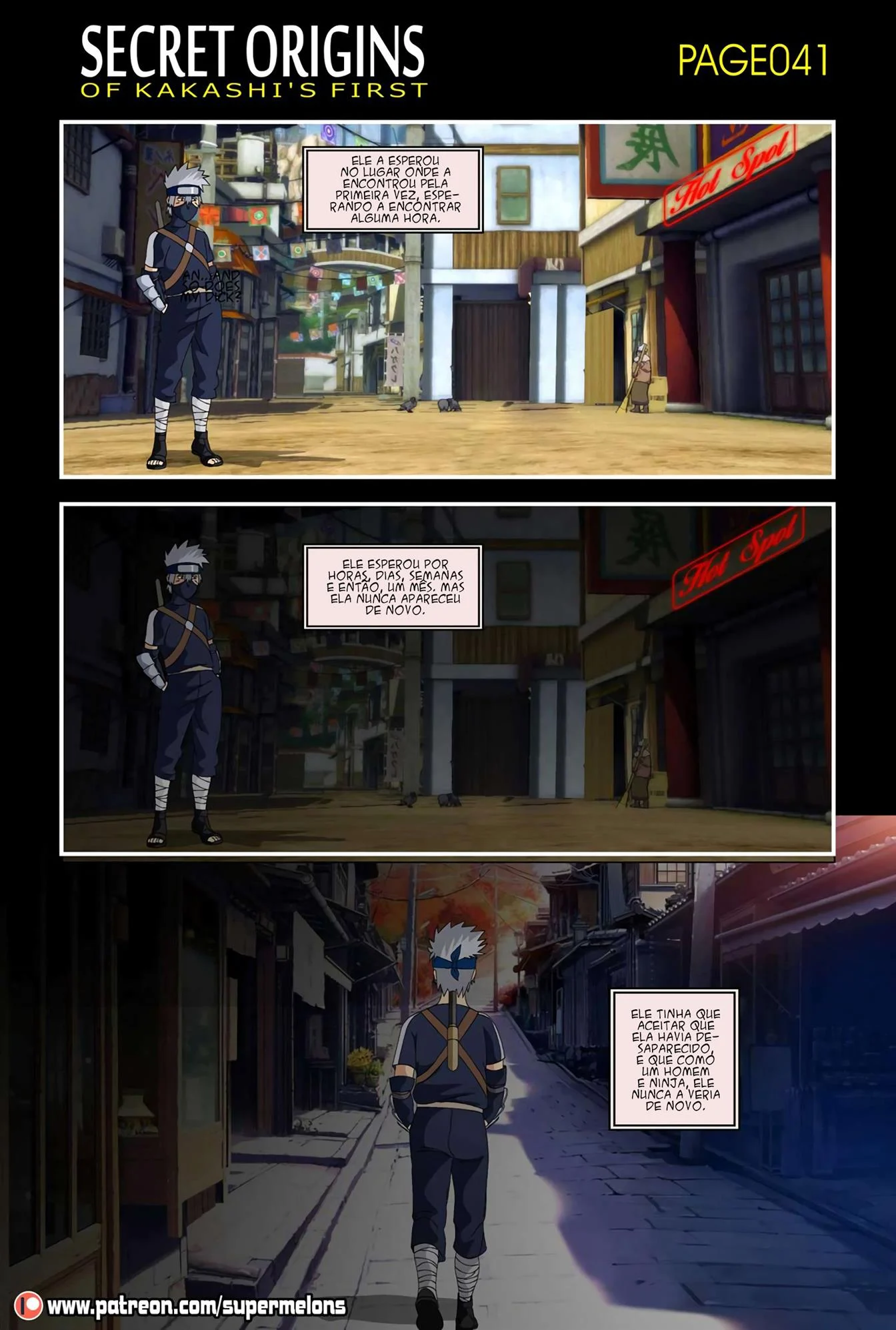 A primeira vez de Kakashi – Novinho – Sem Censura