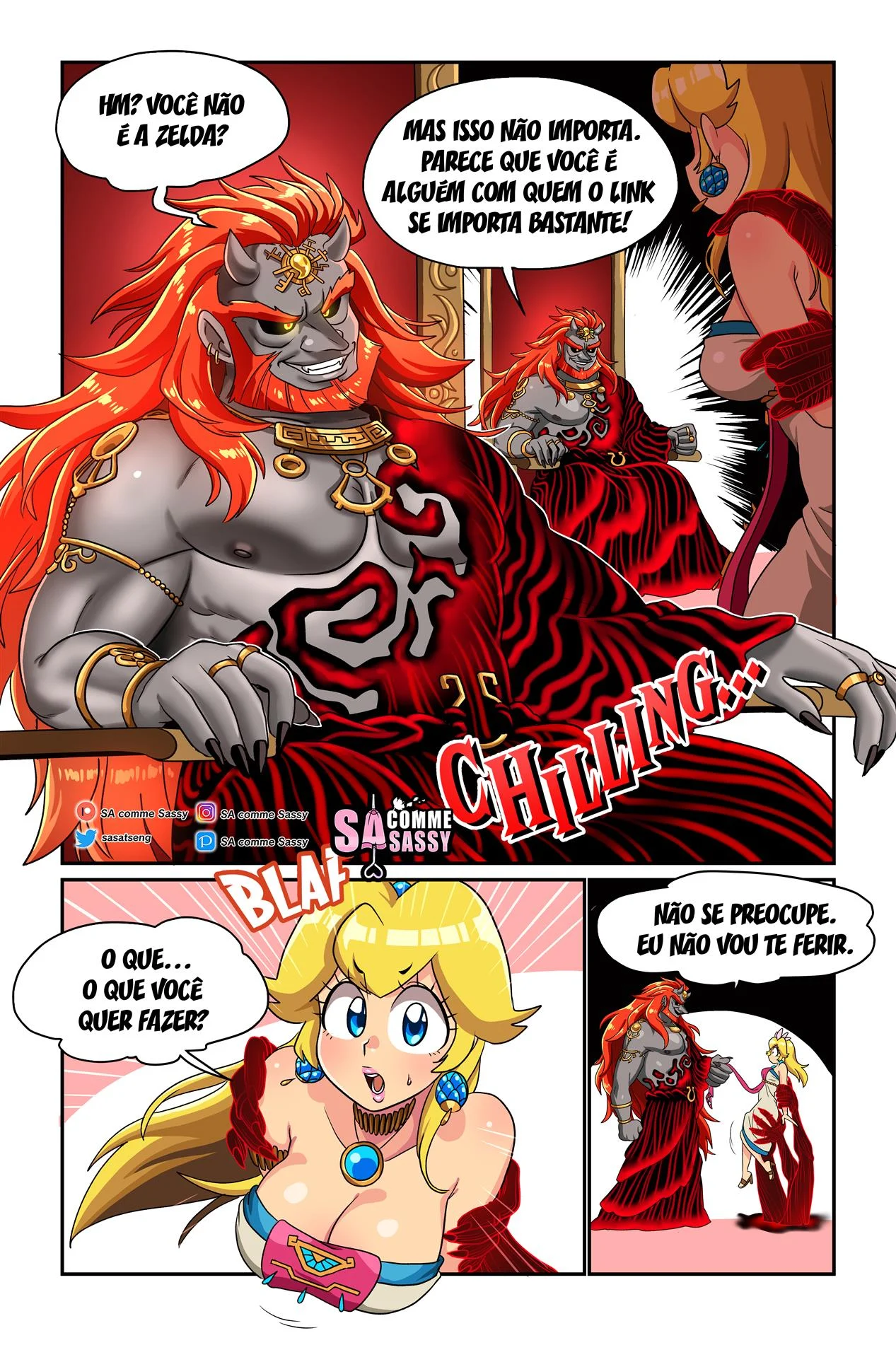 A Princesa Falsa – Loira – Português do Brasil