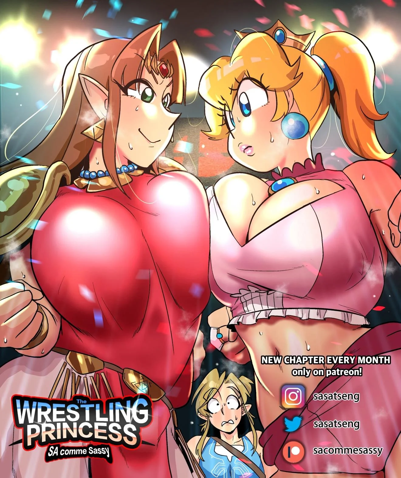 A princesa lutadora – Princesa Peach Hentai – HQ em Português