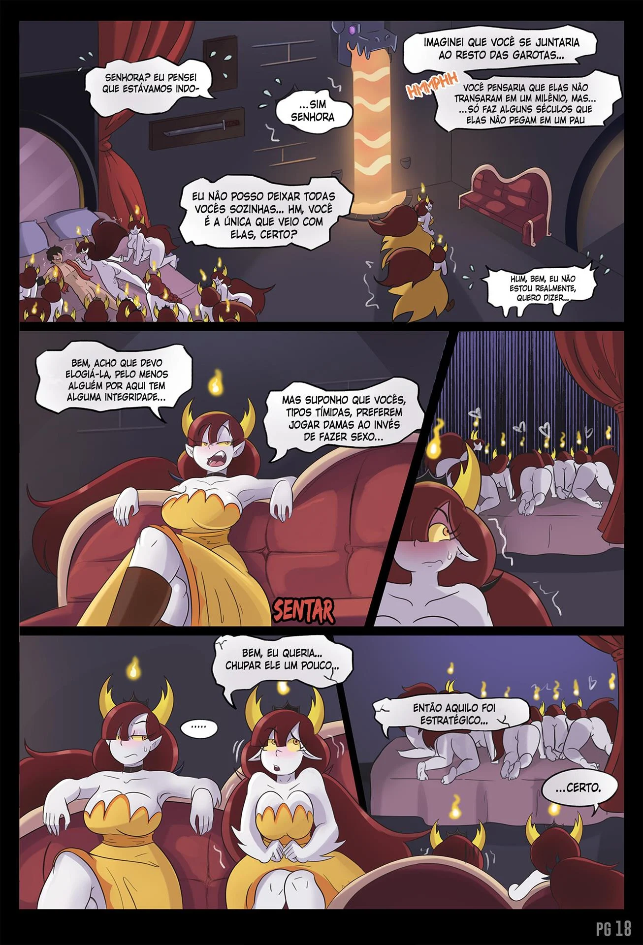A provação de Hekapoo – Garota Monstro – Sexo em Desenho