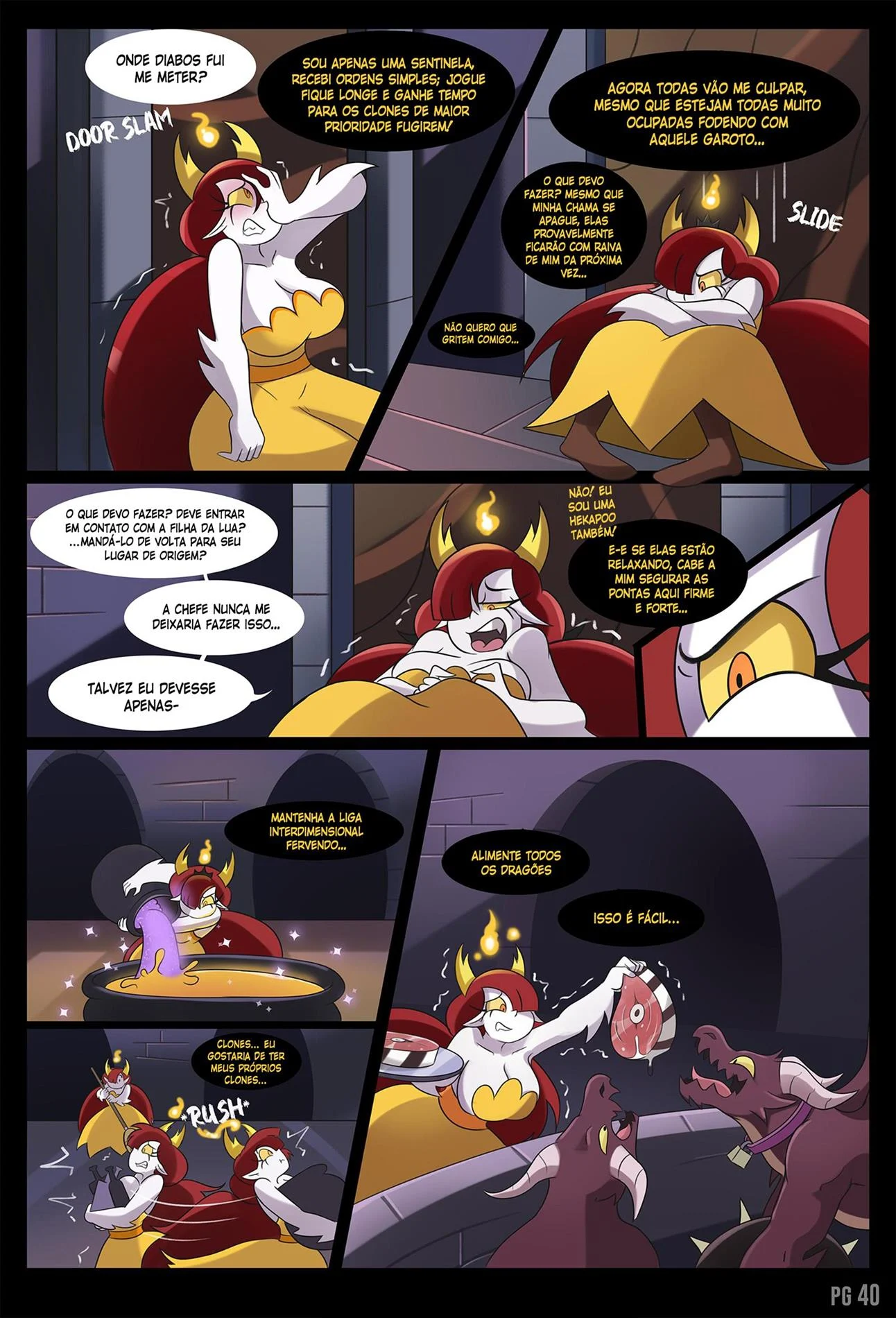 A provação de Hekapoo – Garota Monstro – Sexo em Desenho